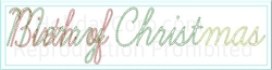 PRODUCT PHOTO: LIMITED RUN:  Dual Message Sign - Merry Christmas/Birth of Christ