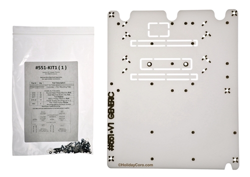 PRODUCT PHOTO: Generic DIY Adapter Plate to HolidayCoro HC-2500 (Base Mount) Kit