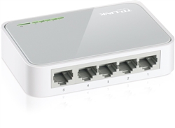 PRODUCT PHOTO: 5 Port 10/100 Ethernet Network Switch for E.131 Networks
