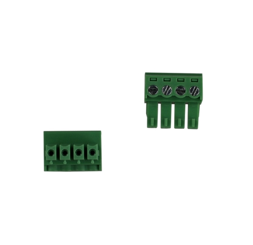 PRODUCT PHOTO: Replacement Plug For AlphaPix 16 V1, V2, V3 / EasyLights PIX16 / Flex 16 SPI - 4 PIN Green