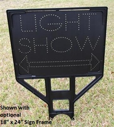 PRODUCT PHOTO: OFFSPEC:  Light Show Directional Arrow Sign