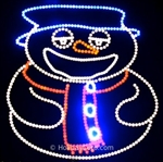 PRODUCT PHOTO: Singing Snowman (46" x 46")
