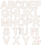 Letters for Pixels - 2 Feet / 59 cm Tall / Letters A to Z / Numbers 0 to 9 / Punctuation