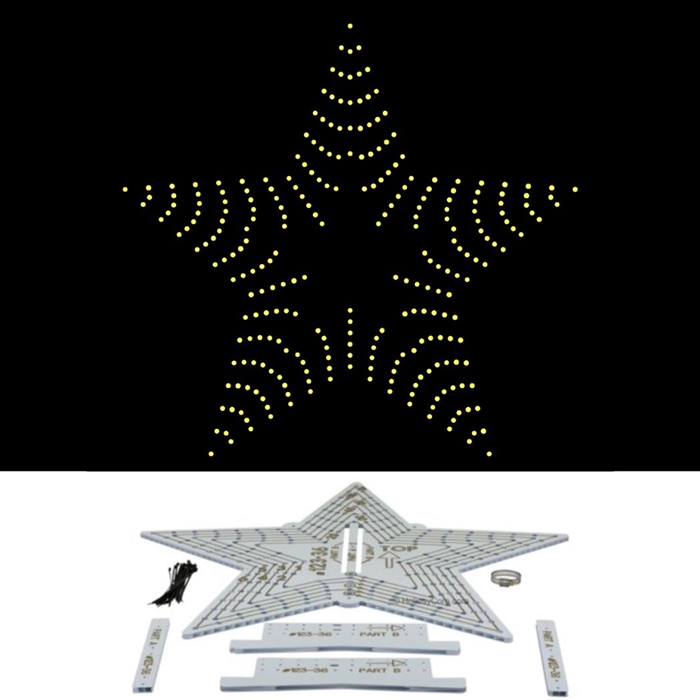 6 Row Star - | HolidayCoro