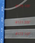 Heat Shrink Wrap Tubing - 1/8" Diameter x 1 Inch Long Clear