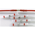 PRODUCT PHOTO: PRE-SALE: Solder Shrink Sleeves Wire Splices / 18 - 22 AWG Wire / Red (Ships Jan to June 2022)