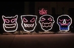 The Singing Monster Faces from HolidayCoro.com