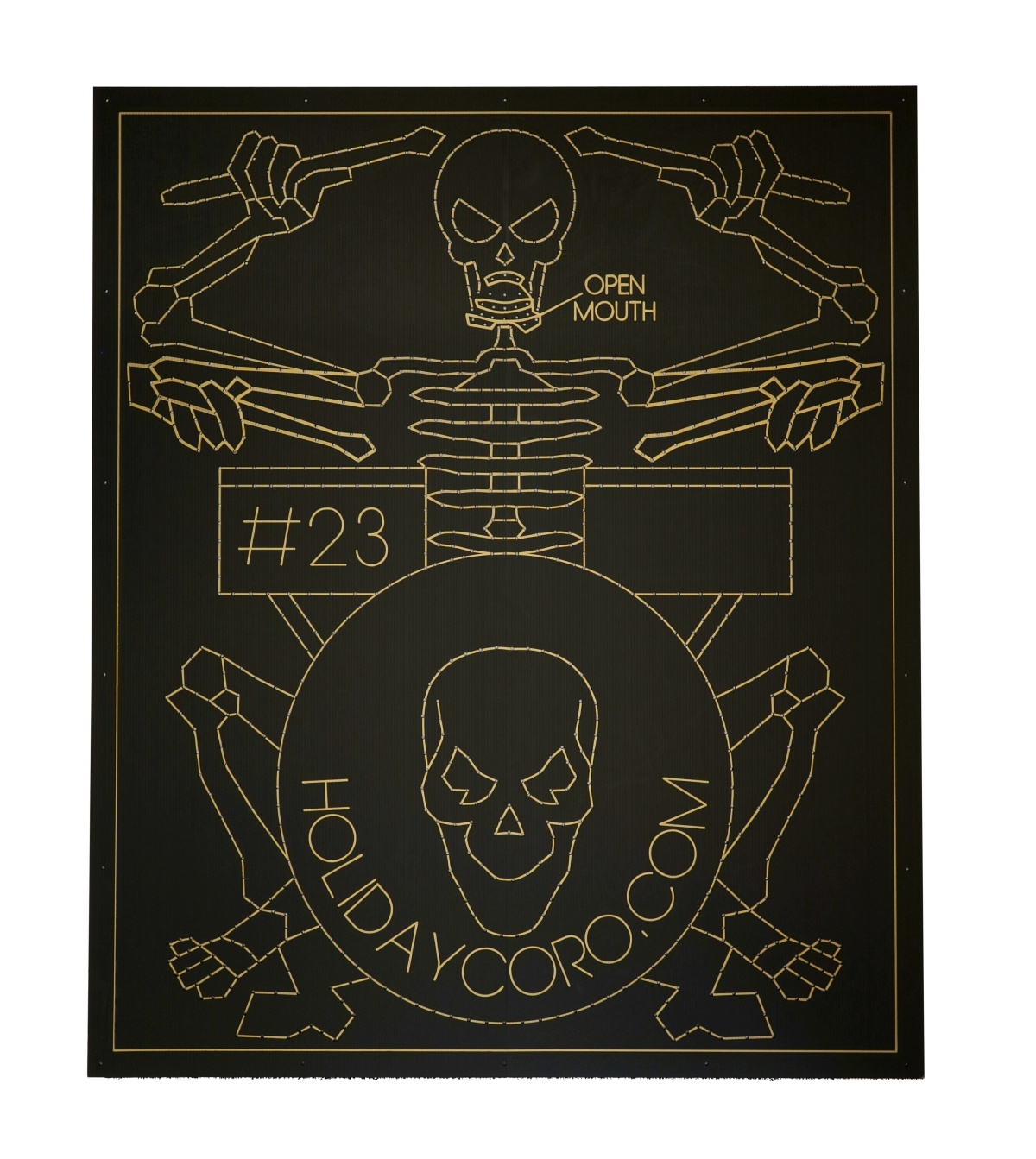 T-shirt Tony Hawk Garçon - Skeleton Playing Drums - Noir, Taille L - Neuf Avec étiquettes - Brille Dans Le Noir !