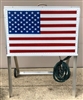 PRODUCT PHOTO: American Flag - 36" x 23" - Pre-Printed Flag on Front