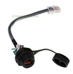 CAT5 Bulkhead Controller Housing Extension Cable - 6.7 in / 170mm