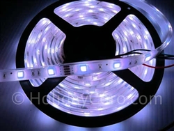 DISCONTINUED: Dumb LED RGB Strip 30 LEDs per Meter Waterproof (16ft-6in Roll) - 12v