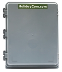 PRODUCT PHOTO: PRE-SALE: HolidayCoro HC-2500 Controller and Power Supply Mounting Enclosure Housing - Closed Bottom (Ships Jan to June 2022)
