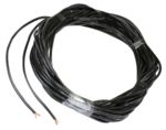 100 Feet of 3 Conductor 18 AWG Extension Cable for RGB Pixel / Smart Lights in Black Jacket / ROUND