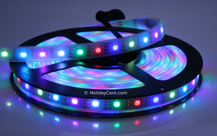 HOVVIDA LED Strip 5 m, 30 LEDs/Metre, 150 LED, RGB 5050 LED Strip