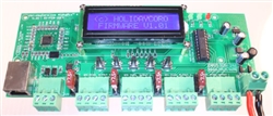 DISCONTINUED:  AlphaPix Classic 4 V1 - E1.31 & ArtNet to SPI Pixel Controller w/LCD Display - 4 SPI + 1 RS485 Outputs