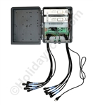 PRODUCT PHOTO: Dumb Controller / 10 RGB EasyPlug4 Outputs / 30 DMX Channels / 350-700 Watts of Power / Ready2Run Assembled