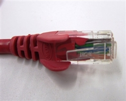 PRODUCT PHOTO: 3.5ft CAT5 Cable Bare Lead + RJ45 Plug